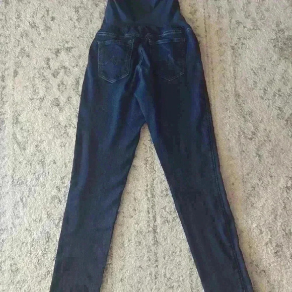 Adriano Goldschmied Women's Dark Wash Skinny Maternity Jean 30R - Picture 4 of 14